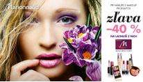 Pri nákupe 2 make-up produktov zľava 40%