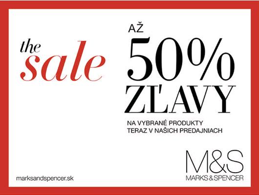 MARKS & SPENCER - ZĽAVY