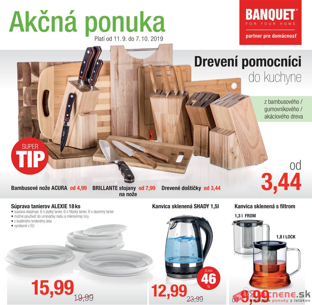 Leták BANQUET - BANQUET od 11.9. do 7.10.2019 - strana 1 Leták BANQUET - BANQUET od 11.9. do 7.10.2019 - strana 1