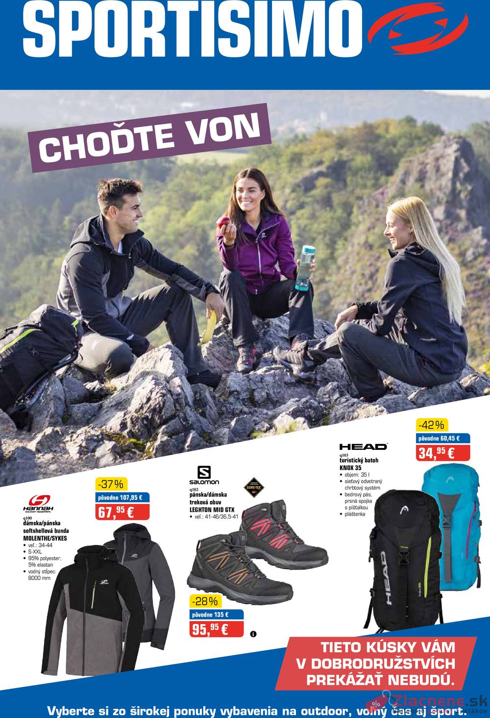 Leták Sportisimo - Sportisimo od 12.9. do 23.9.2019 - strana 1 Leták Sportisimo - Sportisimo od 12.9. do 23.9.2019 - strana 1