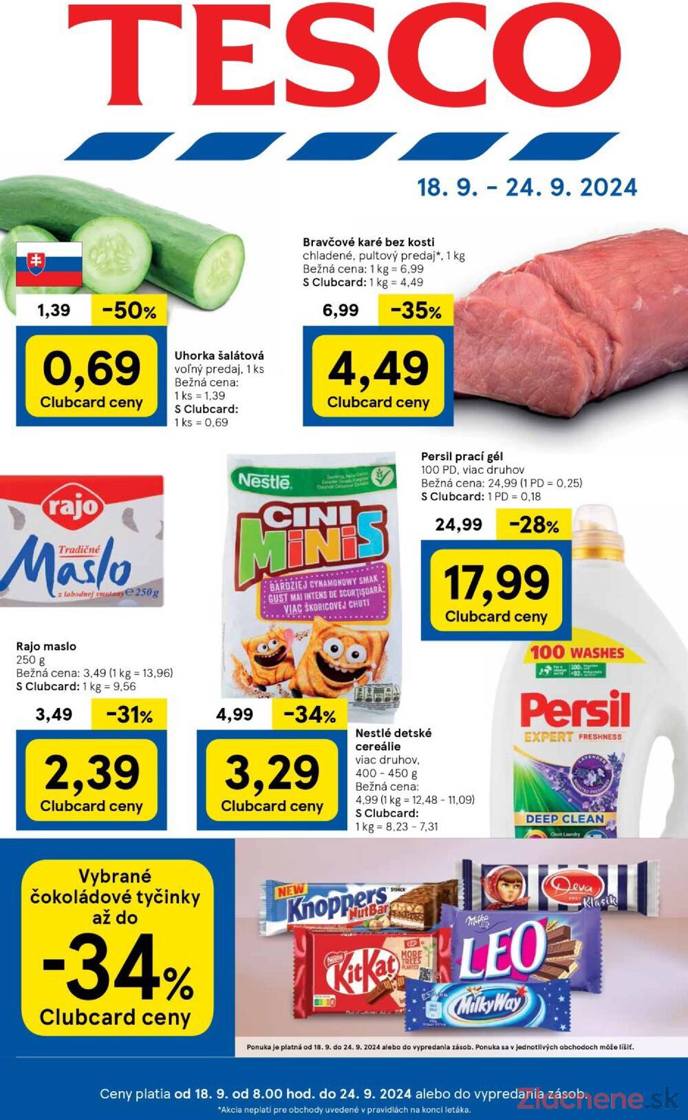 Leták Tesco - Tesco malé hypermarkety od 18.9. do 24.9.2024 - strana 1