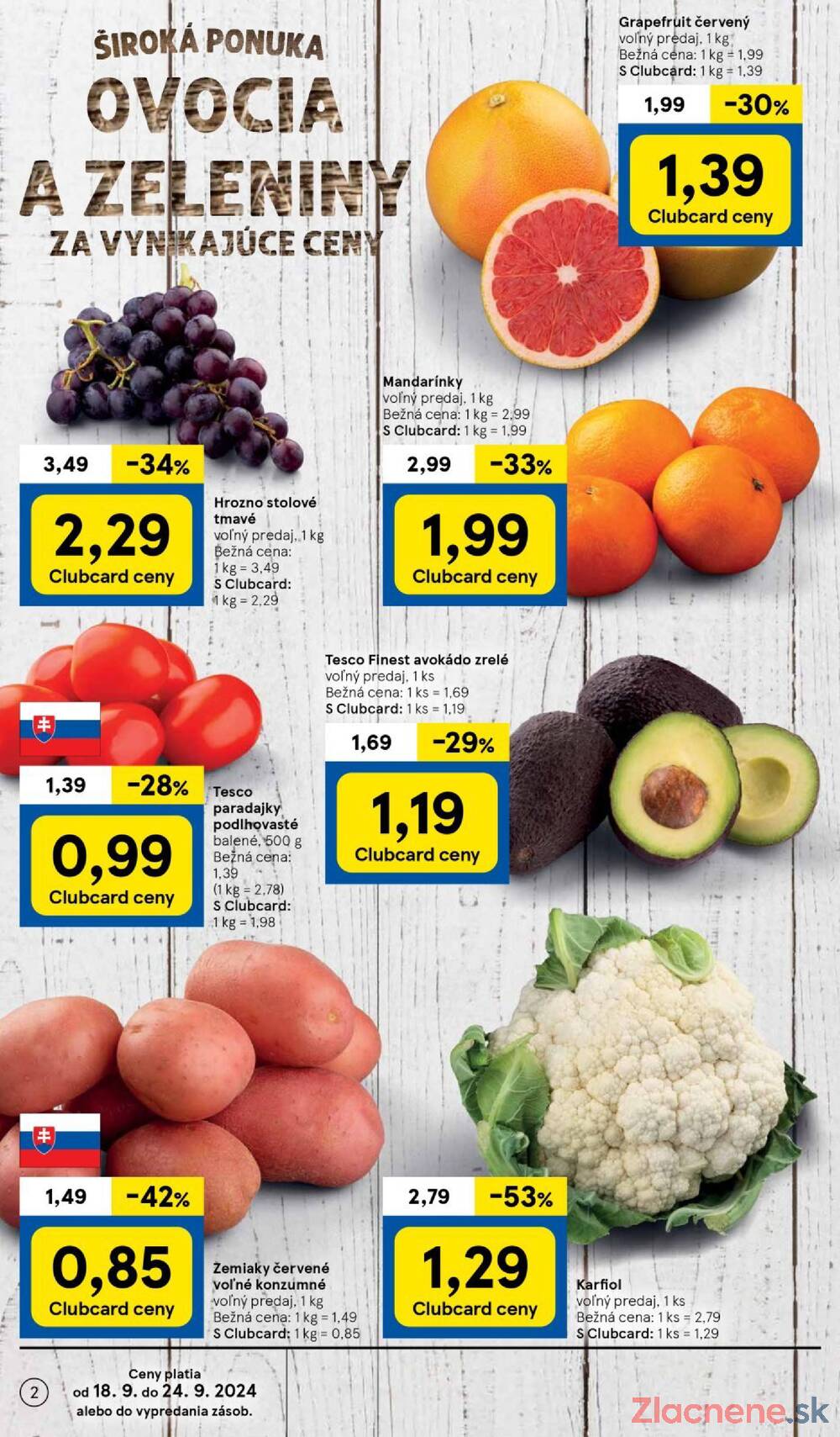 Leták Tesco - Tesco malé hypermarkety od 18.9. do 24.9.2024 - strana 2