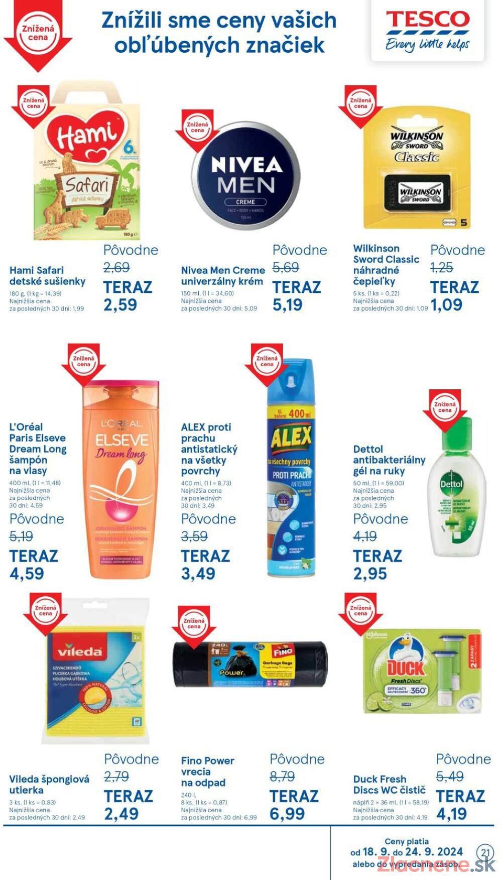 Leták Tesco - Tesco malé hypermarkety od 18.9. do 24.9.2024 - strana 21