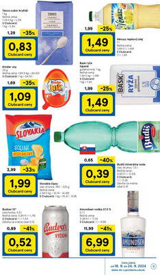 Tesco malé hypermarkety od 18.9. do 24.9.2024