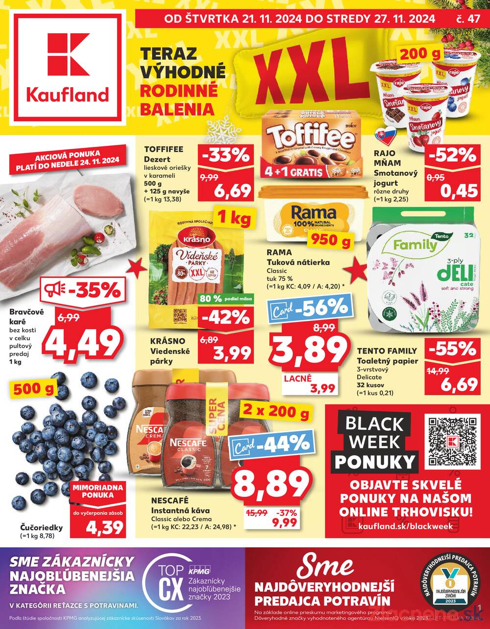 Leták Kaufland - Kaufland 21.11. - 27.11. - Kaufland Trnava - strana 1