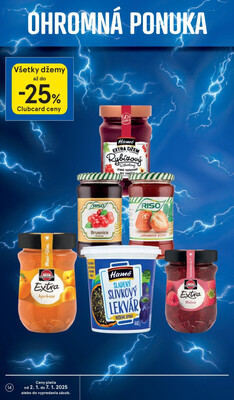 Tesco supermarkety od 2.1. do 7.1.2025