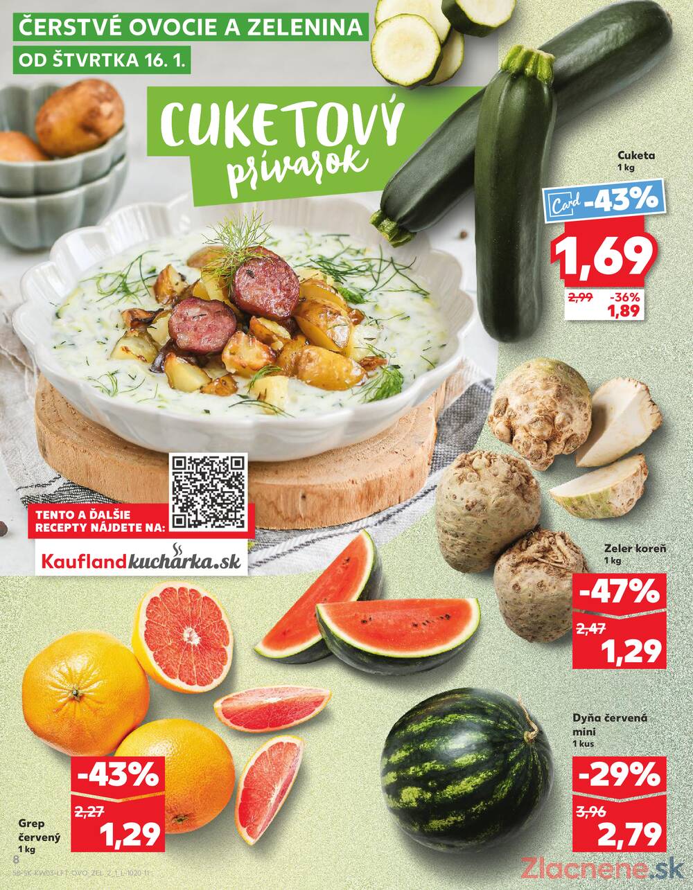 Leták Kaufland - Kaufland 16.1. - 22.1. - Kaufland Tvrdošín - strana 8