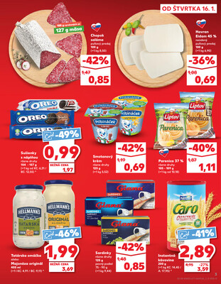 Kaufland 16.1. - 22.1. - Kaufland Tvrdošín