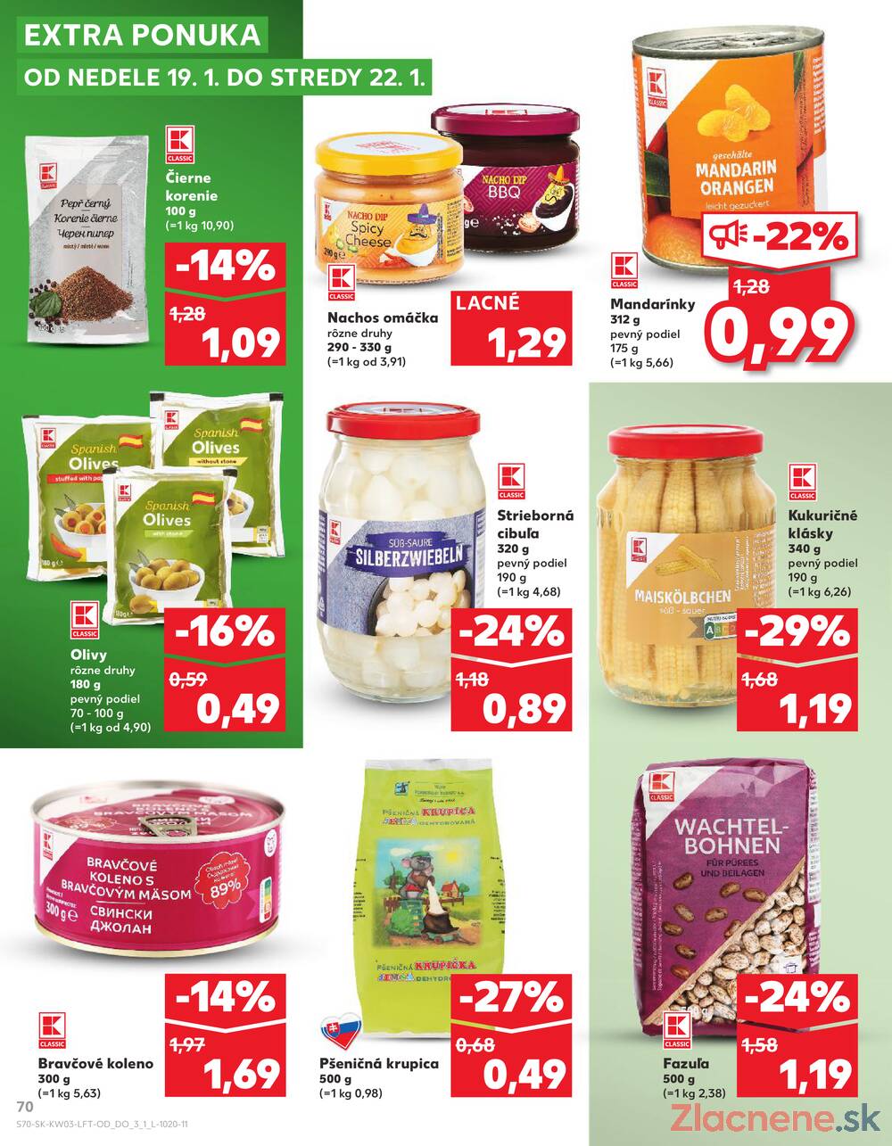 Leták Kaufland - Kaufland 16.1. - 22.1. - Kaufland Dubnica nad Váhom - strana 70