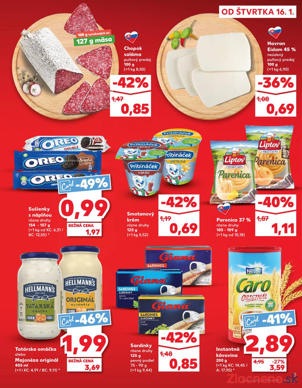 Leták Kaufland - Kaufland 16.1. - 22.1. - Kaufland Poprad - Jiřího Wolkera - strana 3