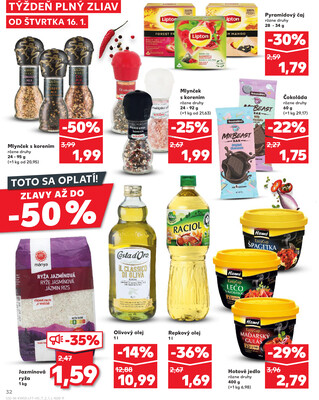 Kaufland 16.1. - 22.1. - Kaufland Poprad - Jiřího Wolkera