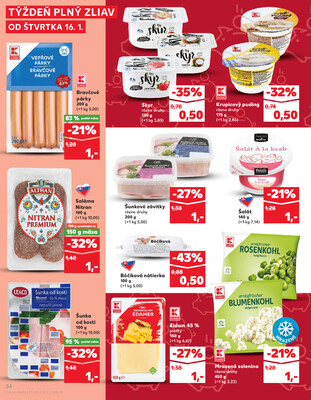 Kaufland 16.1. - 22.1. - Kaufland Poprad - Jiřího Wolkera