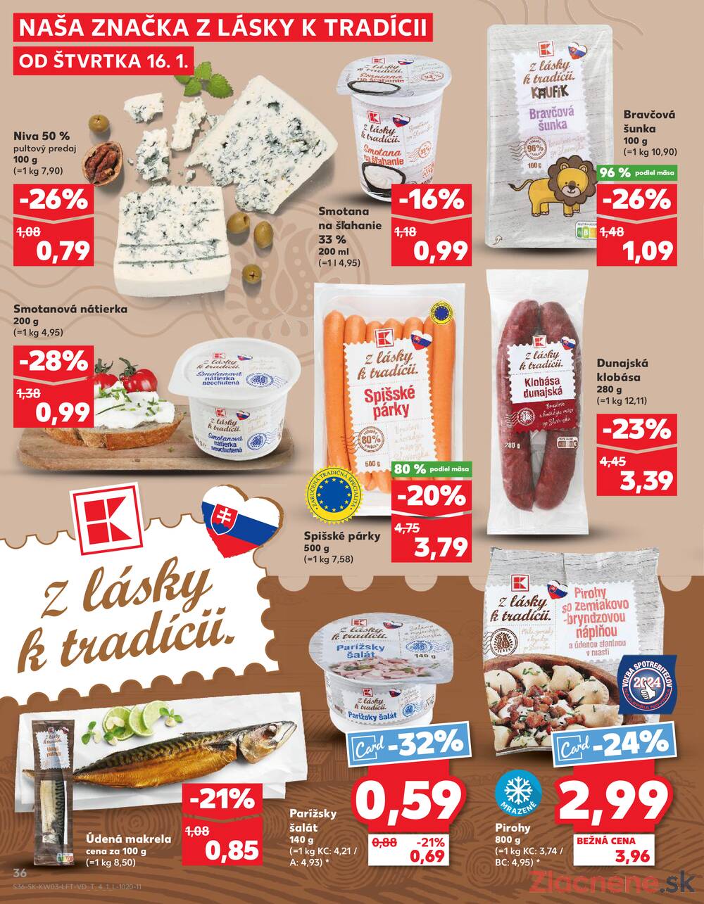 Leták Kaufland - Kaufland 16.1. - 22.1. - Kaufland Topoľčany - strana 36