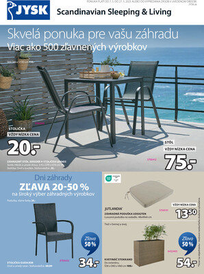 Letáky Jysk