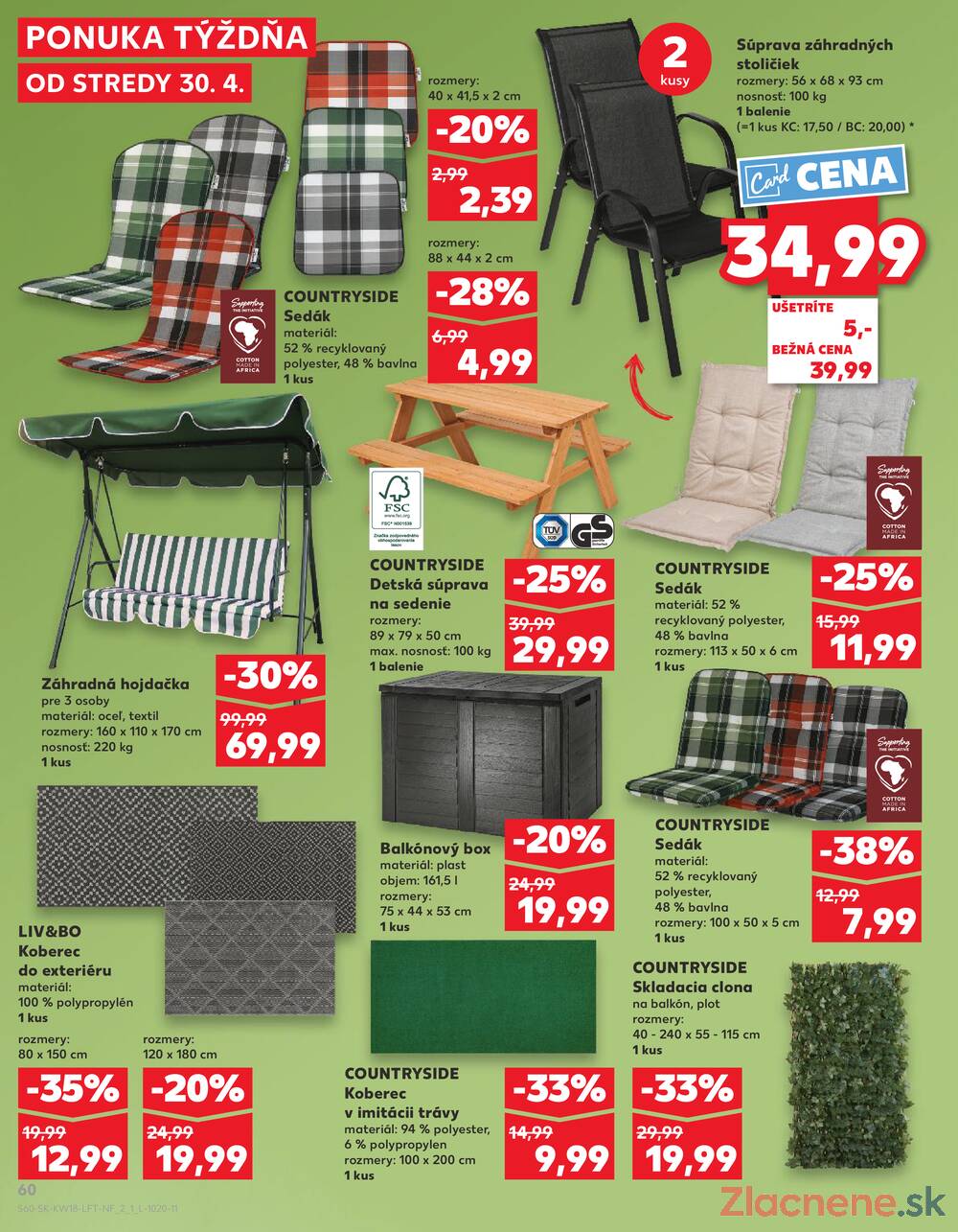 Leták Kaufland - Kaufland 30.4. - 6.5. - Kaufland Bardejov - strana 60