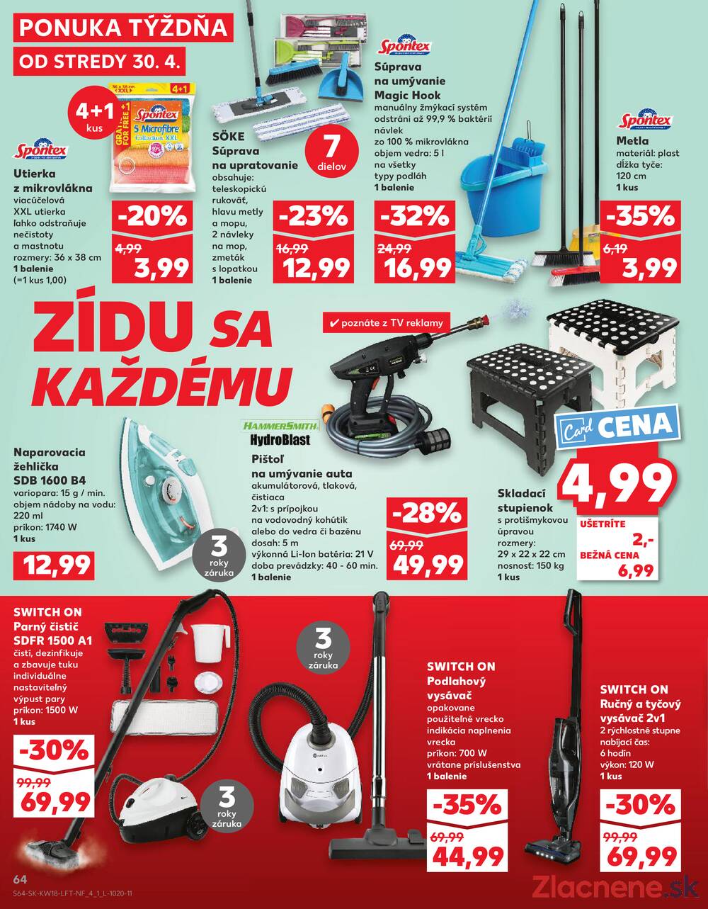 Leták Kaufland - Kaufland 30.4. - 6.5. - Kaufland Bardejov - strana 64