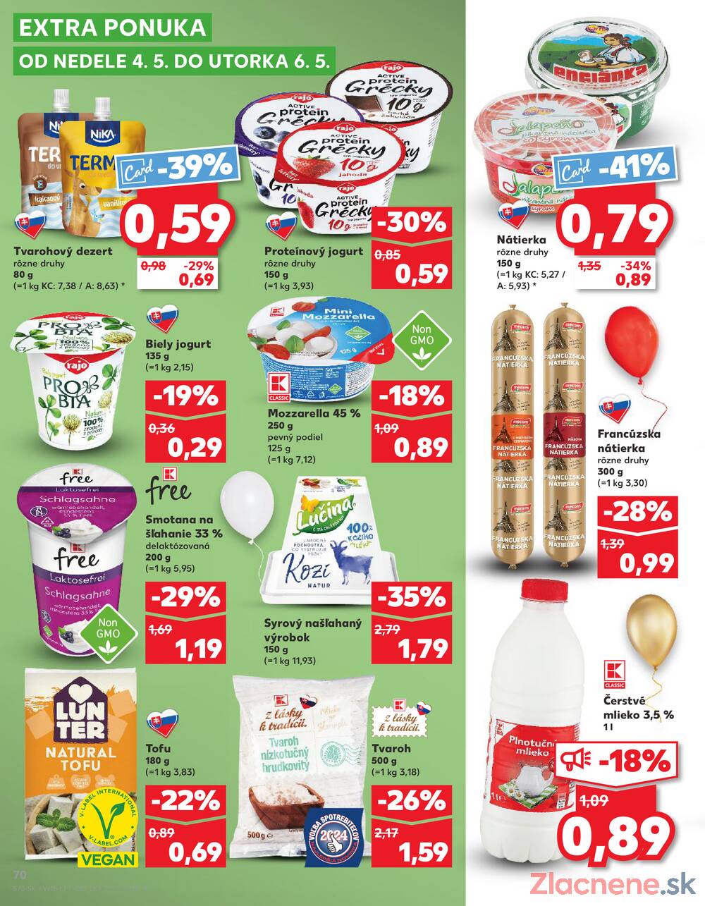 Leták Kaufland - Kaufland 30.4. - 6.5. - Kaufland Bardejov - strana 70