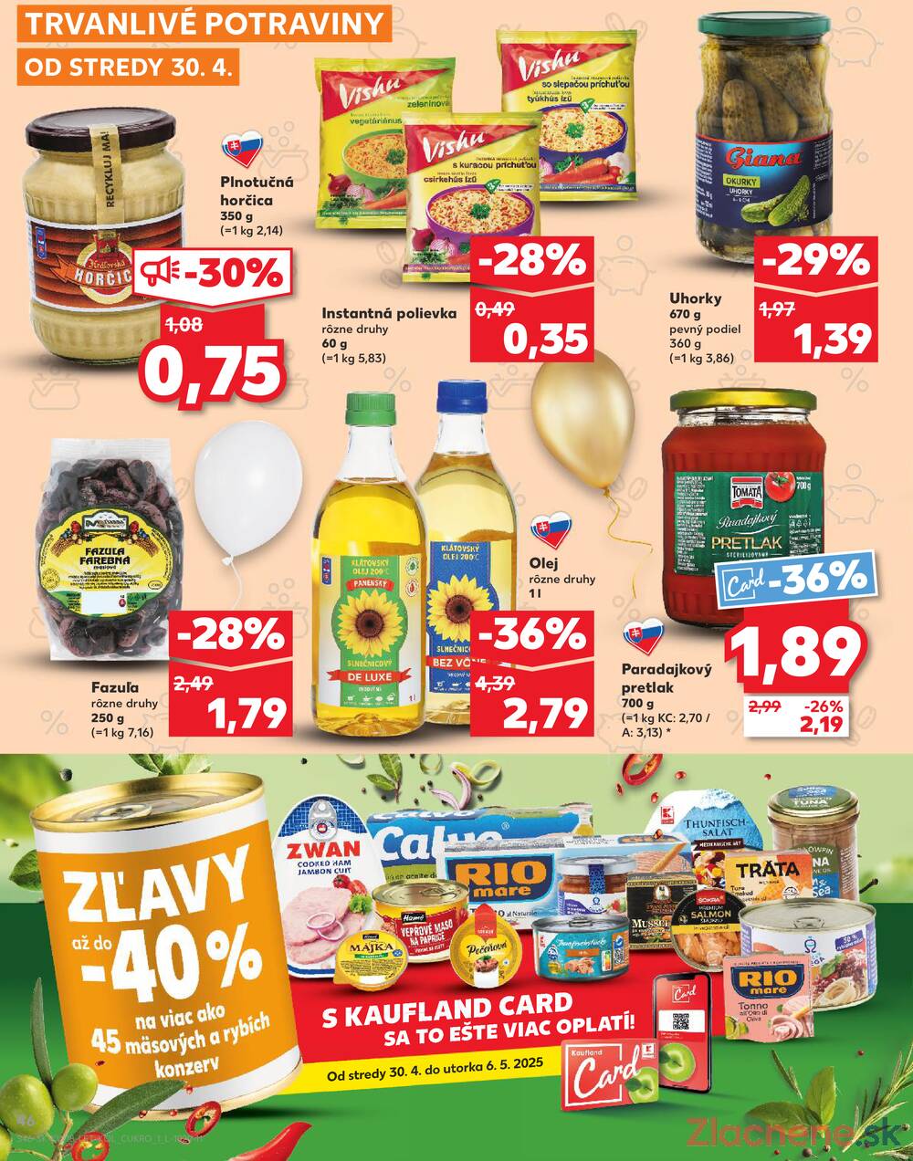 Leták Kaufland - Kaufland 30.4. - 6.5. - Kaufland Púchov - strana 46