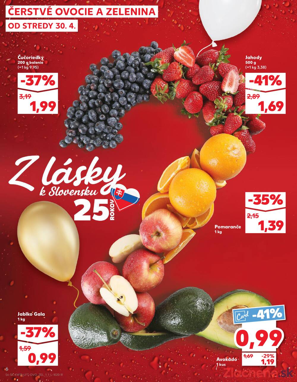 Leták Kaufland - Kaufland 30.4. - 6.5. - Kaufland Poprad - Jiřího Wolkera - strana 6