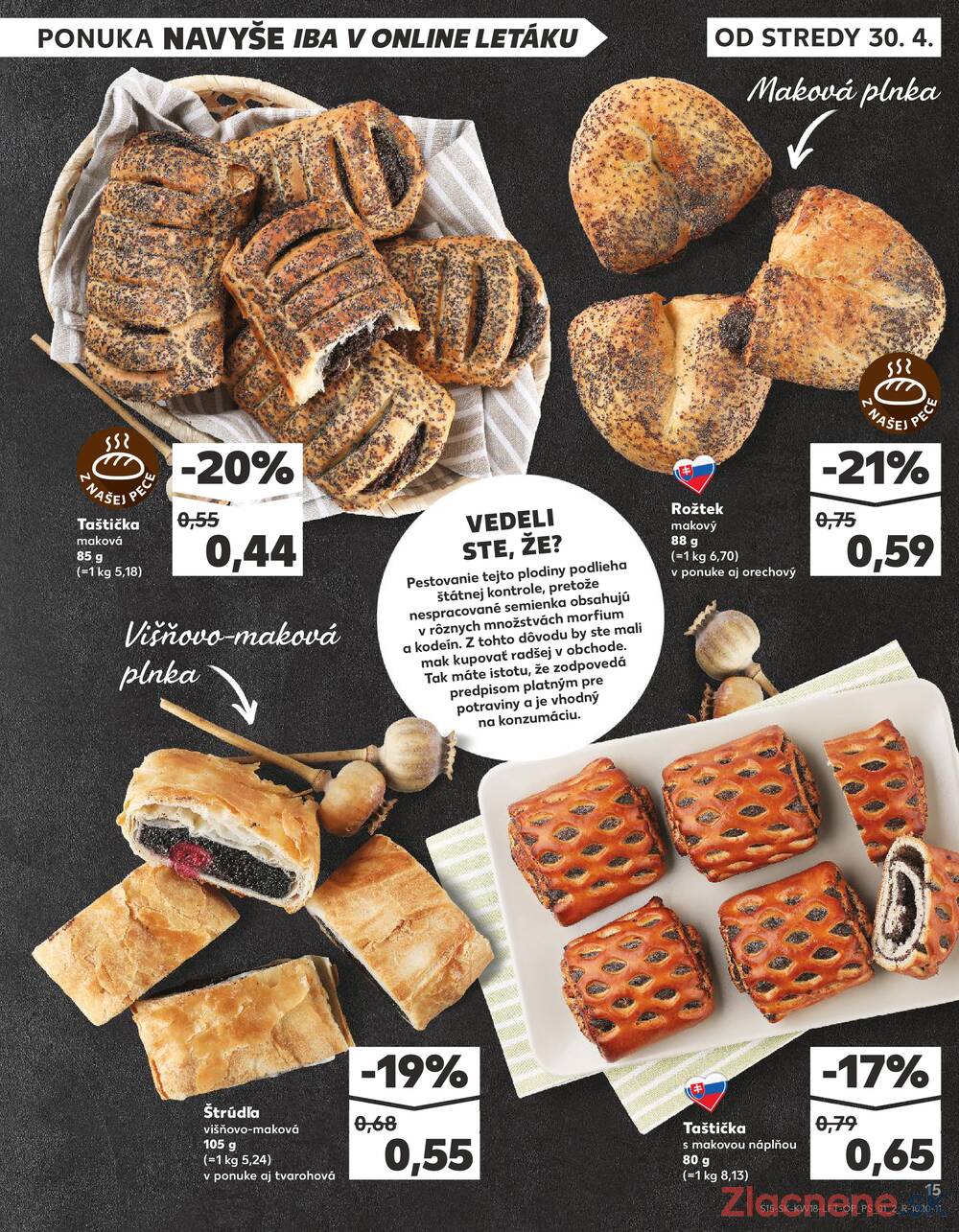 Leták Kaufland - Kaufland 30.4. - 6.5. - Kaufland Poprad - Jiřího Wolkera - strana 15