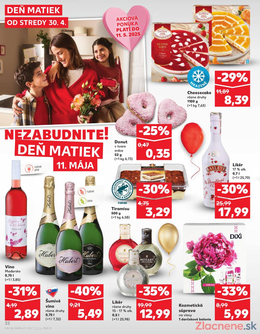 Leták Kaufland - Kaufland 30.4. - 6.5. - Kaufland Poprad - Jiřího Wolkera - strana 32