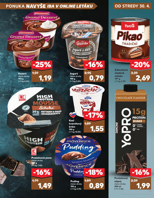 Kaufland 30.4. - 6.5. - Kaufland Poprad - Jiřího Wolkera