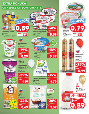 Kaufland 30.4. - 6.5. - Kaufland Poprad - Jiřího Wolkera
