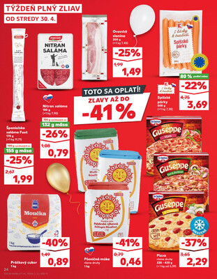 Kaufland 30.4. - 6.5. - Kaufland Nové Mesto nad Váhom