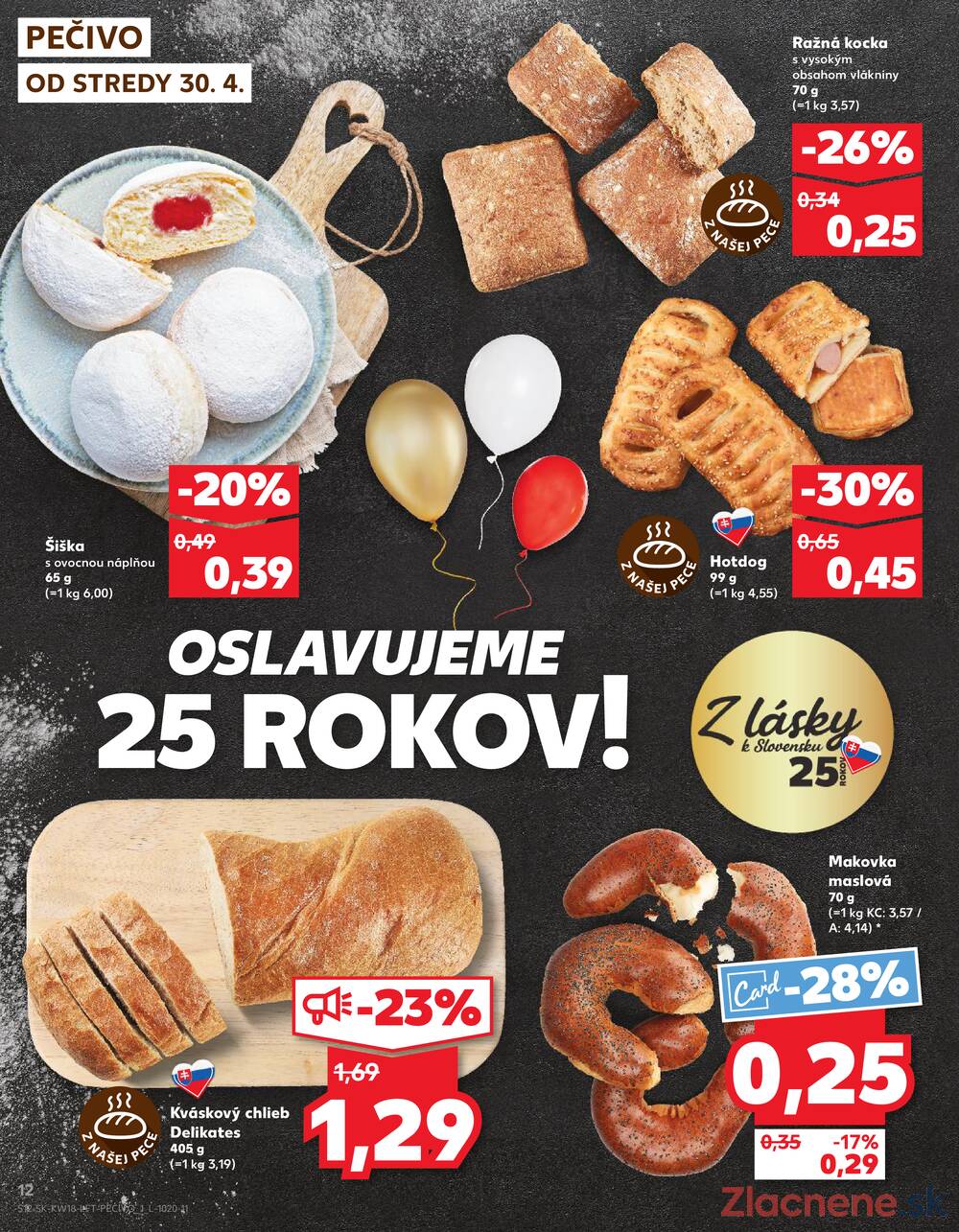 Leták Kaufland - Kaufland 30.4. - 6.5. - Kaufland Bratislava - Petržalka - strana 12