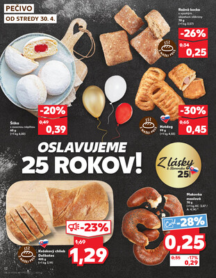 Kaufland 30.4. - 6.5. - Kaufland Bratislava - Rača