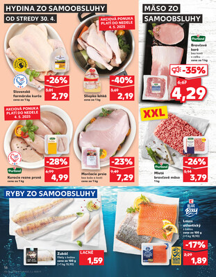 Kaufland 30.4. - 6.5. - Kaufland Bratislava - Rača