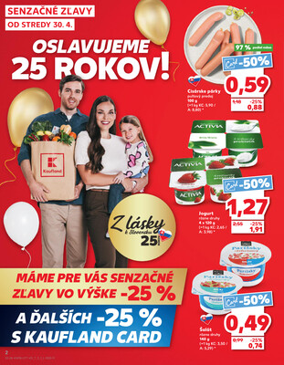 Leták Kaufland
		  platný do 6.5.2025 - strana 2