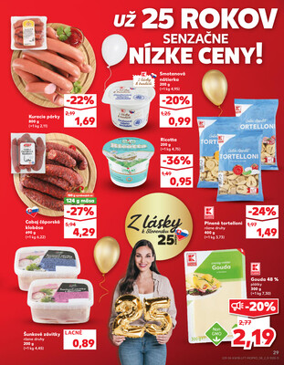 Leták Kaufland
		  platný do 6.5.2025 - strana 29