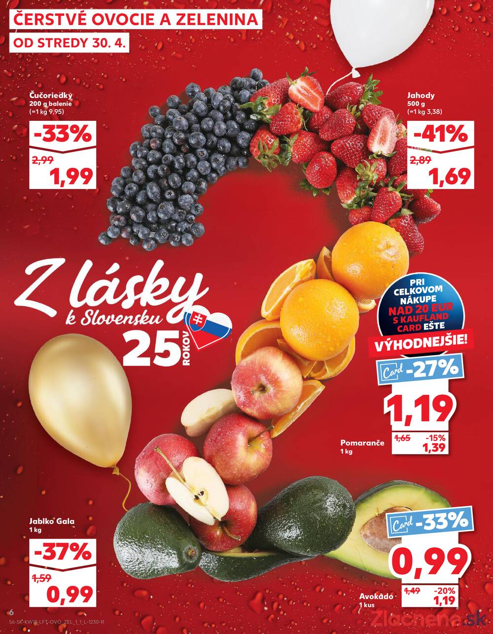 Leták Kaufland - Kaufland 30.4. - 6.5. - Kaufland Šamorín-Mliečno - Krajinská cesta - strana 6
