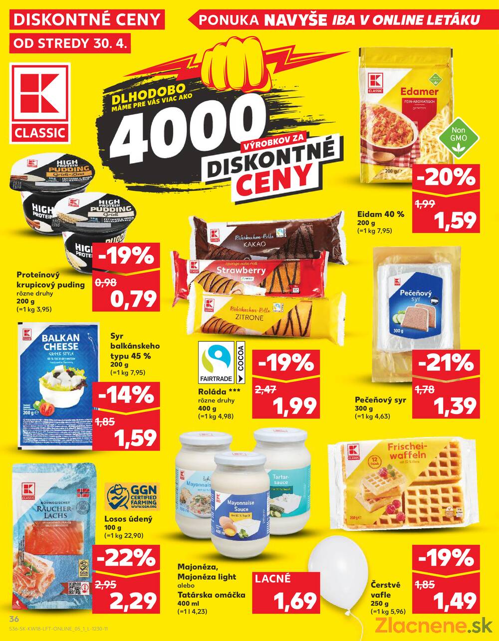 Leták Kaufland - Kaufland 30.4. - 6.5. - Kaufland Šamorín-Mliečno - Krajinská cesta - strana 36