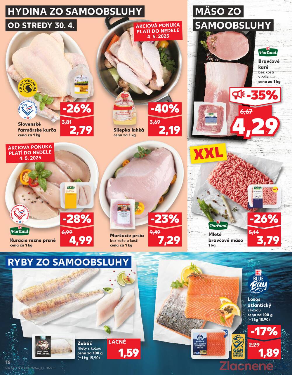 Leták Kaufland - Kaufland 30.4. - 6.5. - Kaufland Bratislava - Nové Mesto - strana 16