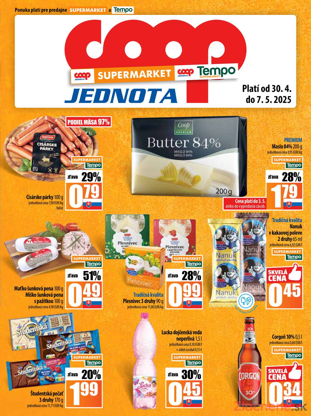 Leták COOP Jednota Slovensko - COOP do 7.5. - strana 13