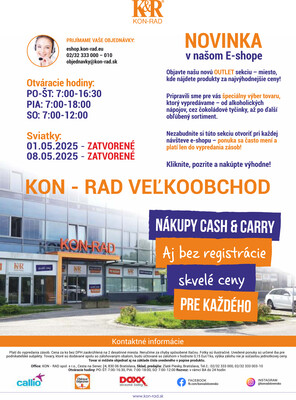 KON - RAD do 31.5.