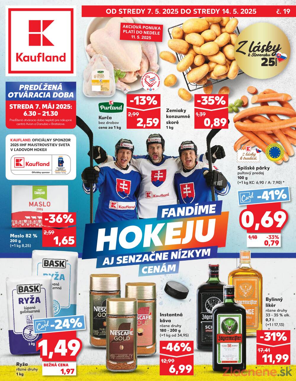 Leták Kaufland - Kaufland 7.5. - 14.5. - Kaufland Bytča - strana 1