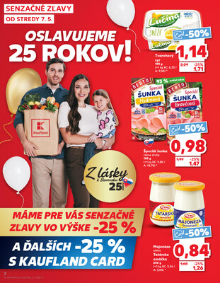 Kaufland 7.5. - 14.5. - Kaufland Rimavská Sobota