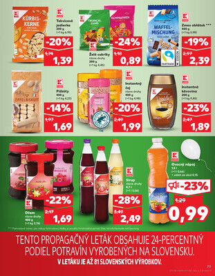 Kaufland 7.5. - 14.5. - Kaufland Svidník