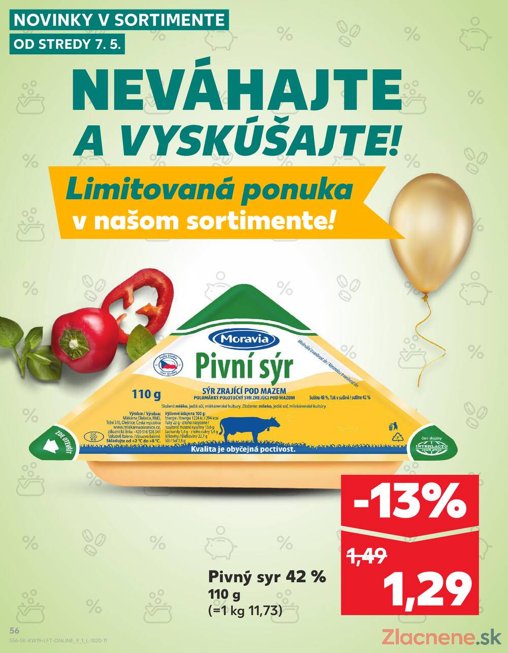 Leták Kaufland - Kaufland 7.5. - 14.5. - Kaufland Veľký Meder - strana 56