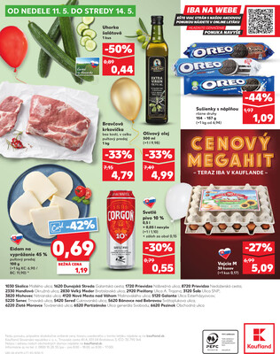 Kaufland 7.5. - 14.5. - Kaufland Veľký Meder