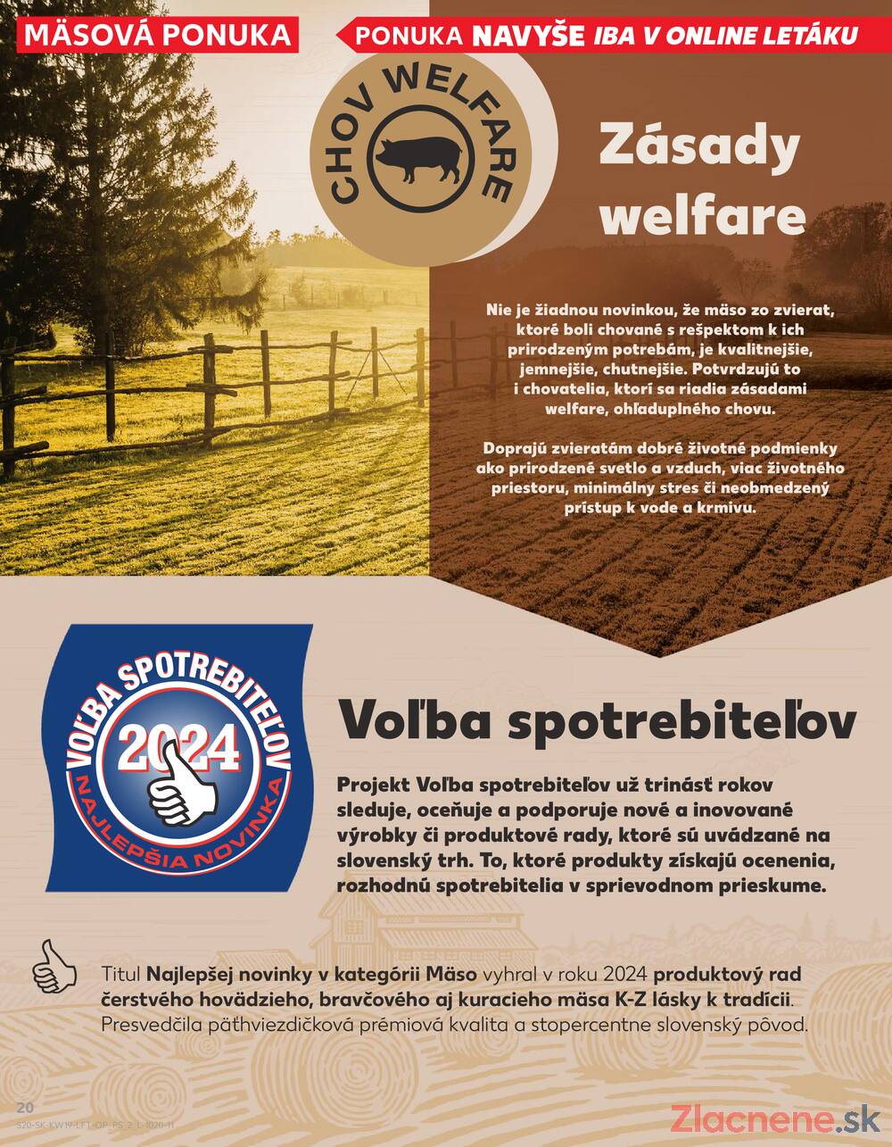 Leták Kaufland - Kaufland 7.5. - 14.5. - Kaufland Nitra - Čermáň - strana 20