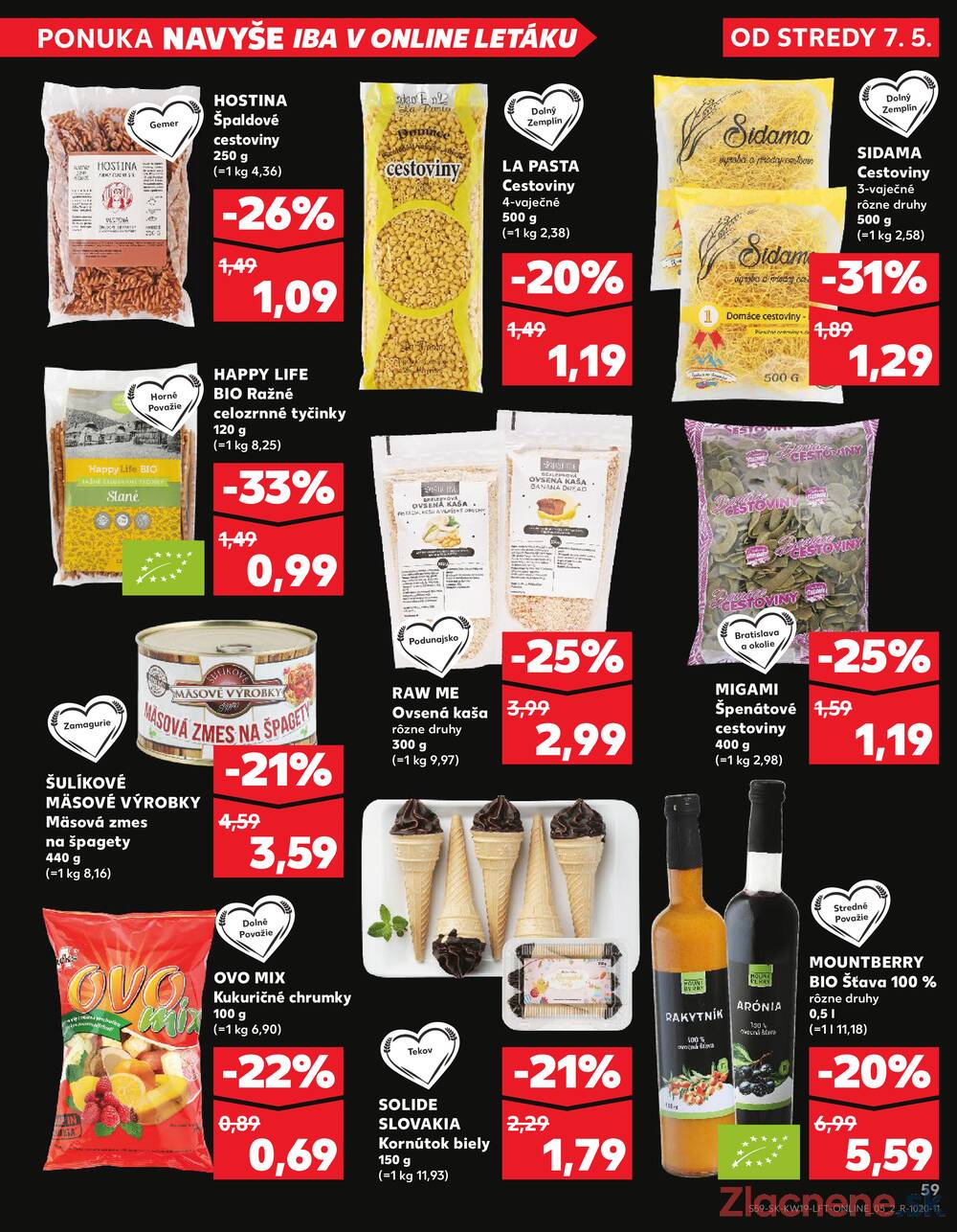 Leták Kaufland - Kaufland 7.5. - 14.5. - Kaufland Ružomberok - strana 59