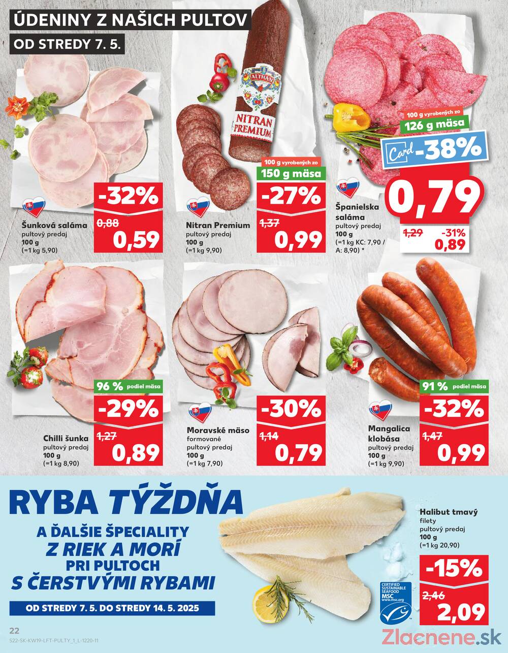 Leták Kaufland - Kaufland 7.5. - 14.5. - Kaufland Banská Bystrica - Majer - strana 22