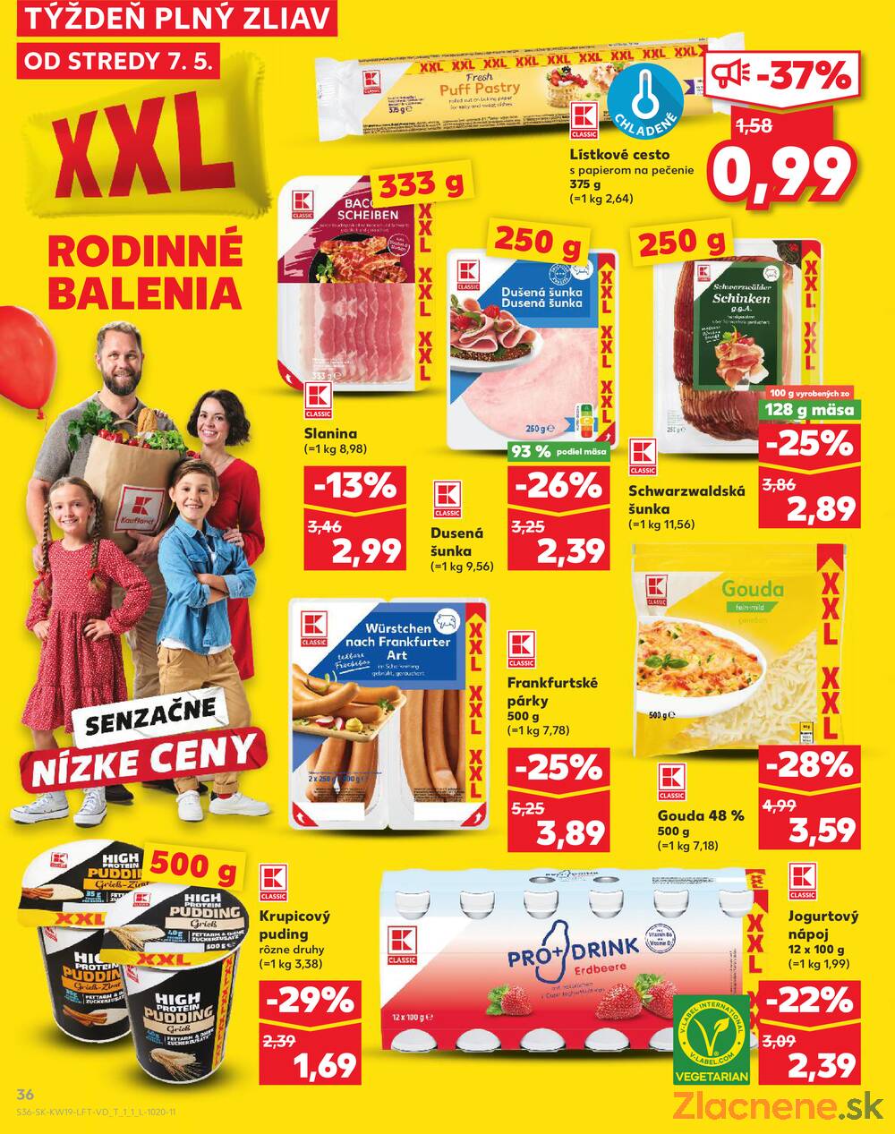 Leták Kaufland - Kaufland 7.5. - 14.5. - Kaufland Bratislava - Nové Mesto - strana 36