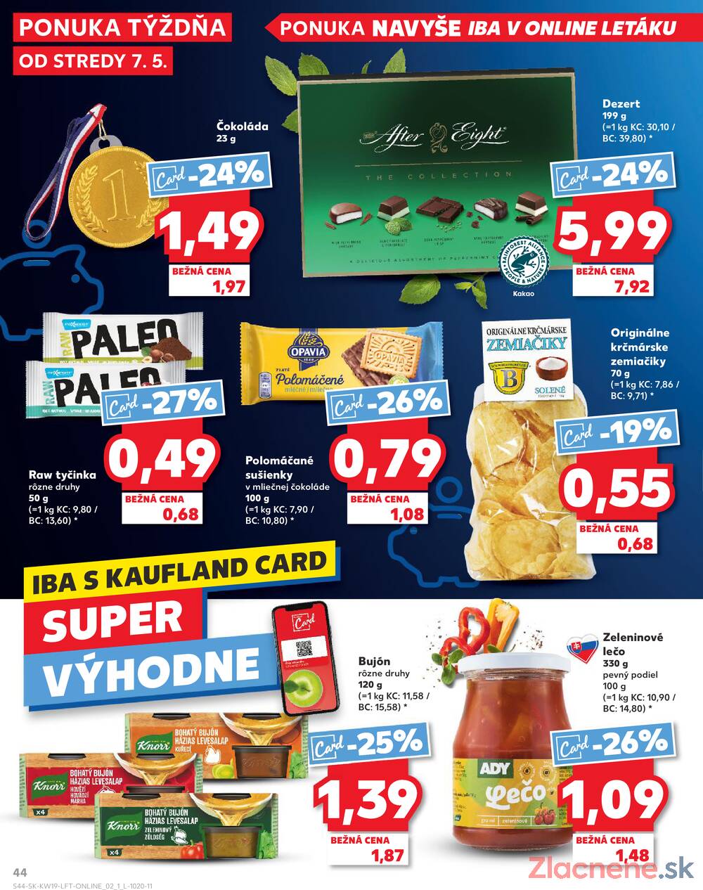 Leták Kaufland - Kaufland 7.5. - 14.5. - Kaufland Bratislava - Nové Mesto - strana 44