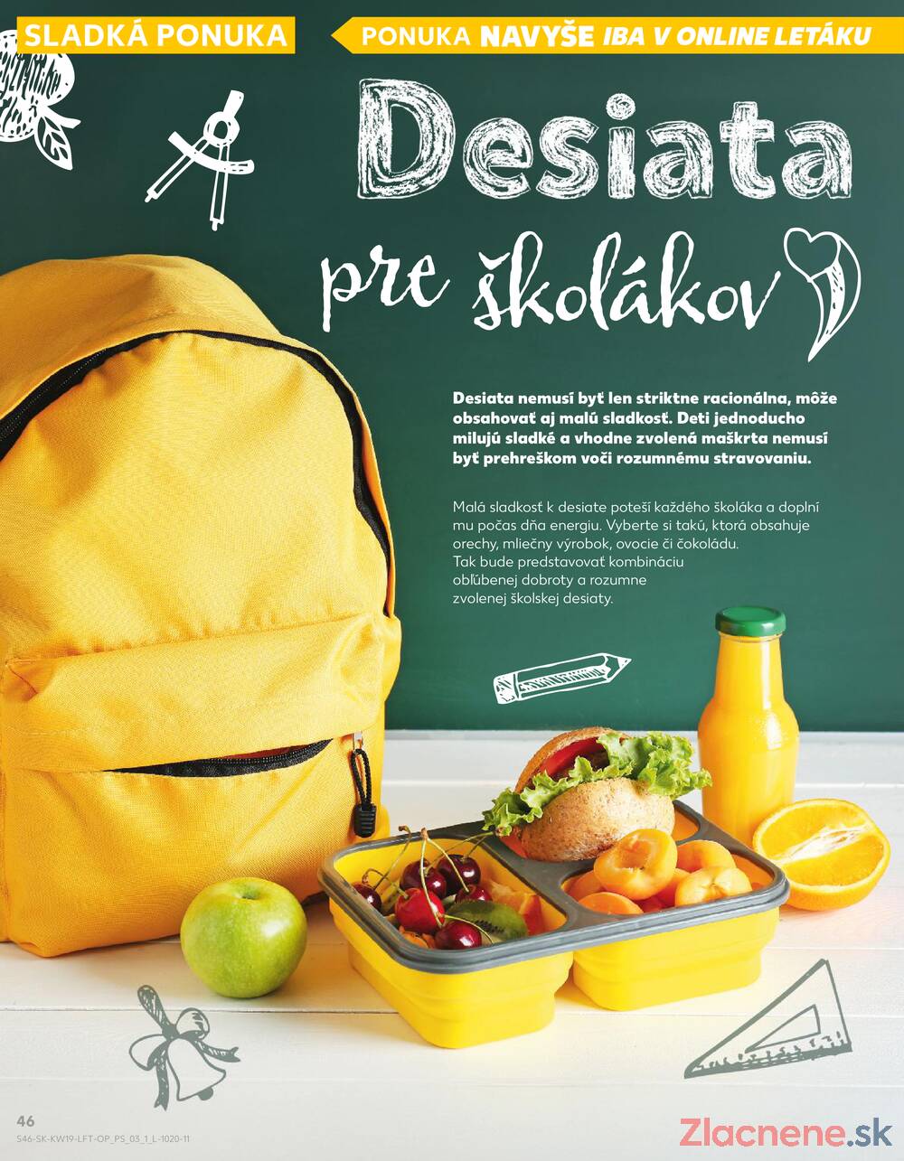 Leták Kaufland - Kaufland 7.5. - 14.5. - Kaufland Bratislava - Nové Mesto - strana 46