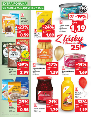 Kaufland 7.5. - 14.5. - Kaufland Bratislava - Nové Mesto